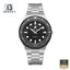 Beverly Hills Polo Club BP3714X.350 Men's Black Dial Metal Strap Watch Front View - Beater
