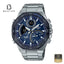 CASIO EDIFICE ECB-950DB-2A Men's Stainless Steel Watch Front Dial View - Beater