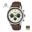 Casio Edifice EFR-575L-7A Men's White Dial Chronograph Watch Front View - Beater