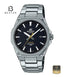 Casio Edifice EFR-S108D-1AVUDF Men's Black Dial Stainless Steel Bracelet Watch Front Dial View - Beater