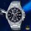 CASIO EDIFICE EFV-640D-1A Men's Watch Front Dial View - Beater