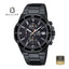 CASIO EDIFICE EFV-640DC-1A Men's Black Dial Chronograph Bracelet Watch Front View - Beater