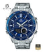 CASIO EDIFICE EFV-C100D-2AVDF Blue Dial Case and Bezel Profile - Beater