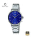 CASIO LTP-VT02D-2A Women's Stainless Steel Bracelet Watch Front Dial View - Beater