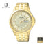 CITIZEN BF2013-56P Men's Champagne Dial Stainless Steel Bracelet Watch Front View - Beater