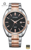 CITIZEN BI5104-57E Men's Black Dial Stainless Steel Bracelet Watch Front View - Beater