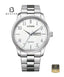 Citizen Eco Drive BM8550-81A Men's Stainless Steel Bracelet Watch Front Dial View - Beater