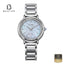 Citizen L Arcly EM1100-84D Women's Mother of Pearl Dial Watch Front View - Beater