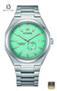 CITIZEN NJ0180-80M Men's Light Blue Dial Super Titanium Watch Front View - Beater