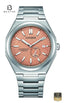 CITIZEN NJ0180-80Z Men's Salmon Dial Watch Front Dial View - Beater