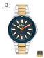 Lee Cooper LC07945.270 Men's Green Dial Metal Bracelet Watch Front View - Beater