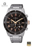 Citizen AN8168-51H Men's Black Dial Chronograph Stainless Steel Bracelet Watch Front Dial View - Beater