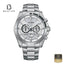 Citizen AN8200-50A Men's Silver Dial Stainless Steel Bracelet Watch Front Dial View - Beater