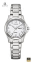 Citizen EQ0610-53A Women's White Dial Watch Front View - Beater