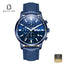 Lee Cooper LC08085.999 Men's Dark Blue Leather Strap Watch - Beater