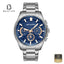 Lee Cooper LC08090.390 Men's Dark Blue Metal Bracelet Watch - Beater