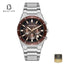 Lee Cooper LC08100.340 Men's Dark Brown SuperMetal Bracelet Watch - Beater