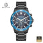 Lee Cooper LC08106.090 Men's Dark Blue Metal Strap Watch - Beater