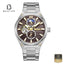 Lee Cooper LC08123.340 Men's Dark Brown Metal Bracelet Watch - Beater