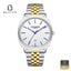Lee Cooper LC08255.230 Men's Silver Dial Metal Strap Watch - Beater