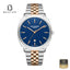 Lee Cooper LC08255.590 Men's Dark Blue Metal Strap Watch - Beater