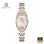 Lee Cooper LC08370.520 Women's White Mop Silver/Rose Gold Metal Strap Watch - Beater