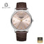 Lee Cooper LC08379.362 Men's Rose Gold Leather Strap Watch - Beater