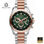 Roamer 220837-49-75-20 Men's Green Stainless Steel Chronograph Watch - View 2 - Beater