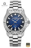 Roamer Deep Sea 200 860833 41 45 70 Men's Blue Dial Stainless Steel Bracelet Watch - Beater