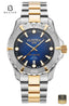 Roamer Deep Sea 200 860833 47 45 70 Men's Blue Dial Stainless Steel Bracelet Watch - Beater