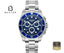 Roamer Deep Sea 851837 41 45 20 Men's Blue Dial Stainless Steel Bracelet Watch - Beater