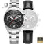 Roamer Gran Sportivo 978818 41 85 20 Men's Black Dial Stainless Steel Watch - Beater