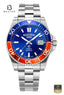 Roamer Premier 986983 41 45 20 Men's Blue Dial Stainless Steel Bracelet Watch - Beater