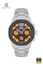 Slazenger SL.9.2106.2.08 Men's Orange Metal Strap Watch - Beater