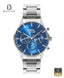 Slazenger SL.9.2214.2.01 Men's Blue Metal Band Watch - Beater