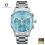 Slazenger SL.9.2356.2.06 Men's Tiffany Blue Stainless Steel Bracelet Watch - Beater
