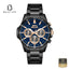 Slazenger SL.9.2456.2.06 Men's Dark Blue Gun Metal Strap Watch - Beater