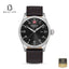 Swiss Military Hanowa SMWGB0000804 Men's Black Dial Leather Strap Watch - Beater