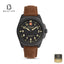 Swiss Military Hanowa SMWGB0003940 Men's Black Genuine Leather Strap Watch - Beater