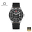 Swiss Military Hanowa SMWGB0004901 Men's Black Genuine Leather Strap Watch - View 2 - Beater
