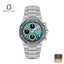 Swiss Military Hanowa SMWGL0007002 Men's Black/Green Damascus Stainless Steel Bracelet Watch - Beater