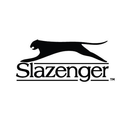 Slazenger logo with a running panther on a white background