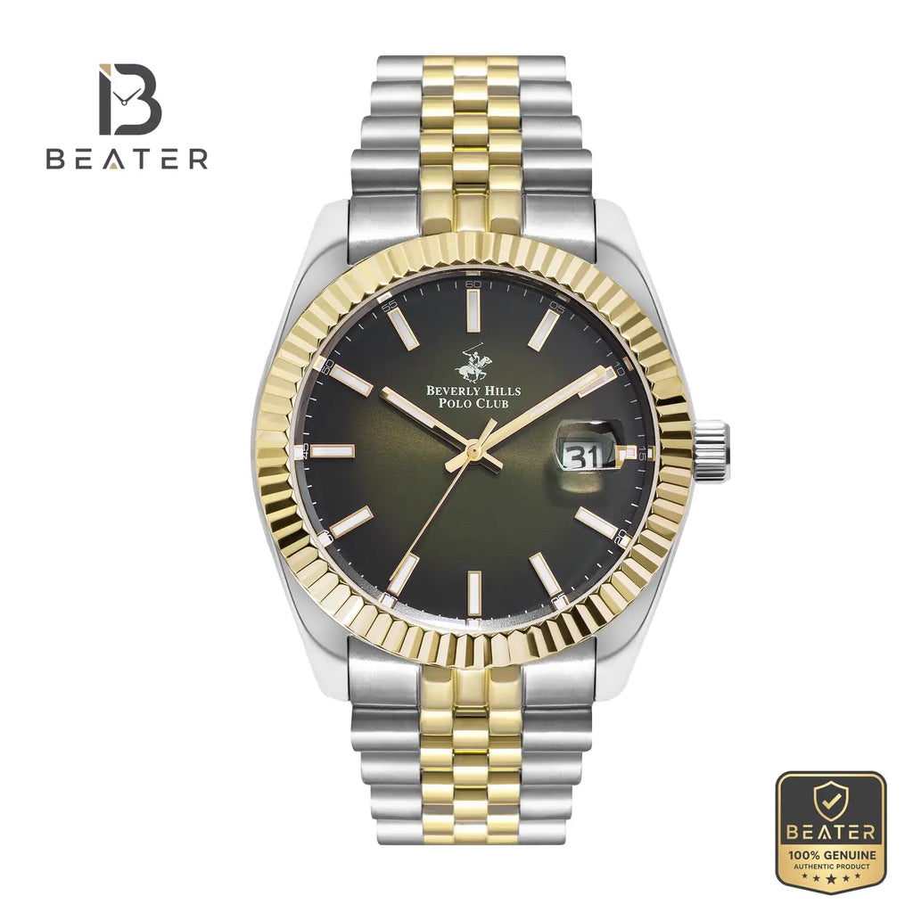 Beverly Hills Polo Club BP3018X.250 Men's Watch Front Dial View - Beater