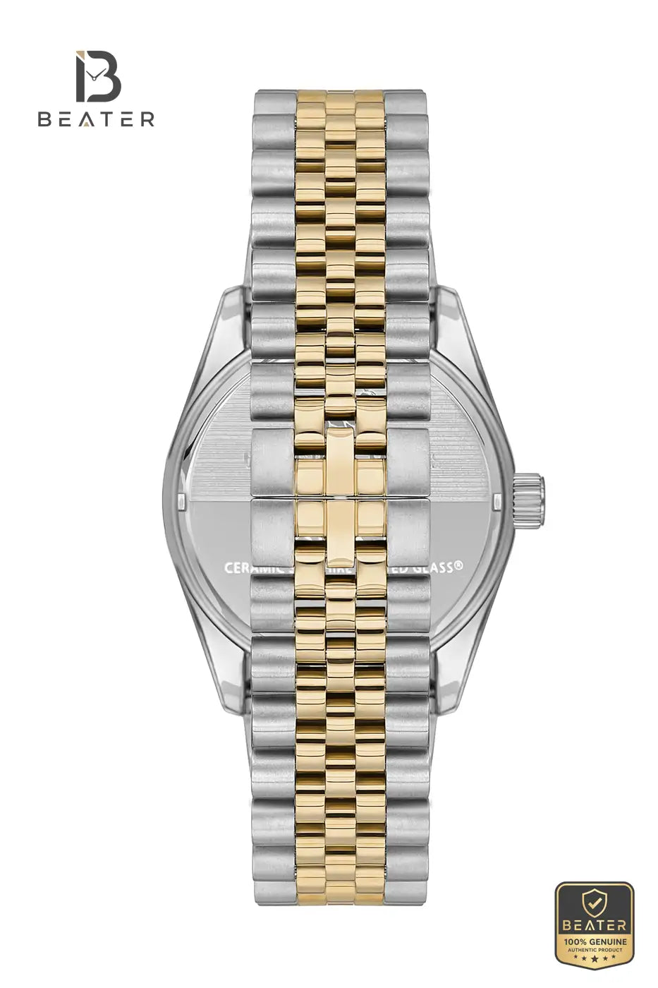 Beverly Hills Polo Club BP3018X.250 Men's L. Gold to Black Steel Bracelet Watch Secondary image