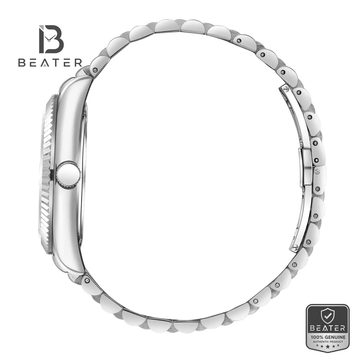 Beverly Hills Polo Club BP3018X.302 Steel Bracelet & Butterfly Buckle Detail - Beater