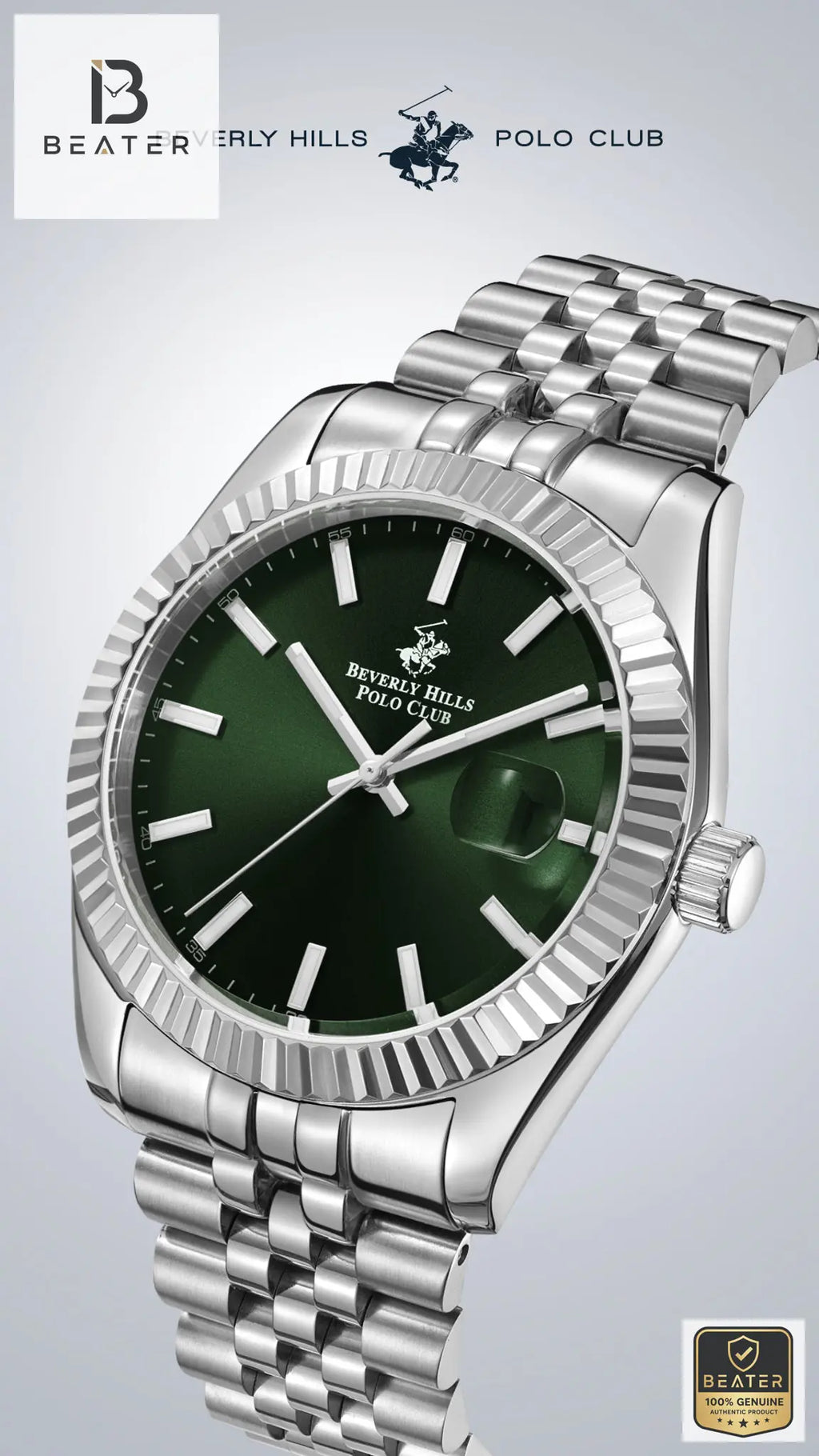 Beverly Hills Polo Club BP3018X.371 Dial 56505C Case & Bezel Profile - Beater