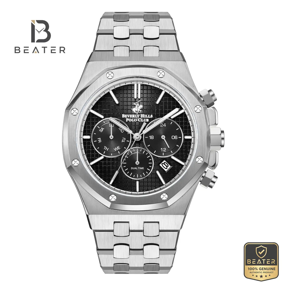 Beverly Hills Polo Club BP3051X.351 Men's Watch Front Dial View - Beater Main image
