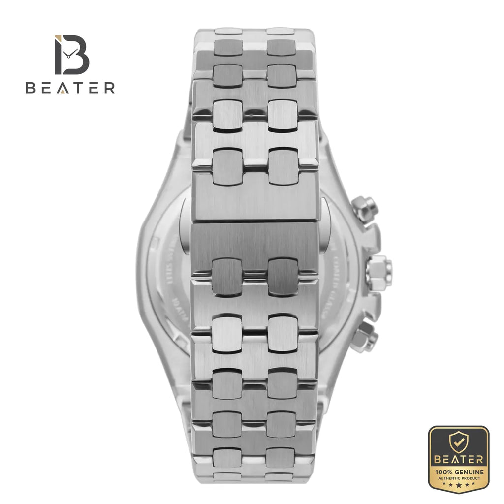 Beverly Hills Polo Club BP3051X.391 Men's Steel Bracelet Watch Side View - Beater
