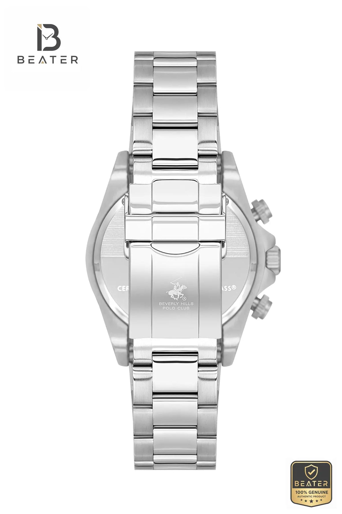 Beverly Hills Polo Club BP3608X.350 Men's Metal Band and Buckle Detail - Beater