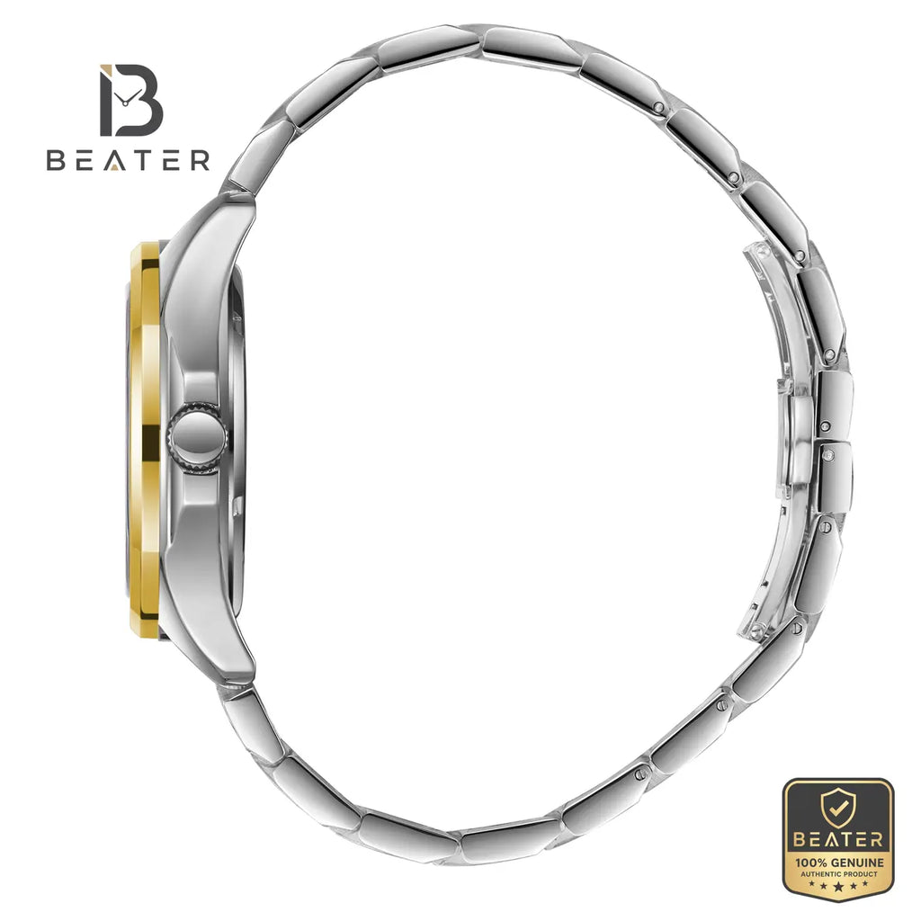 Beverly Hills Polo Club BP3728X.270 Steel Bracelet and Butterfly Buckle Detail - Beater